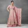 pink zari suit online for women in usa 