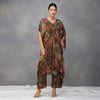 Brown Digital Printing Suit  in chinon